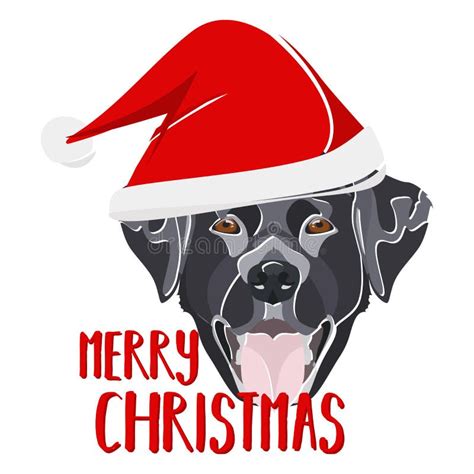 Download Merry Christmas Labrador Retriever Dog for Cricut Machine